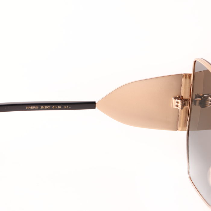 Lente Jimmy Choo River/s Lateral Plata Original Dama - Imagen 6