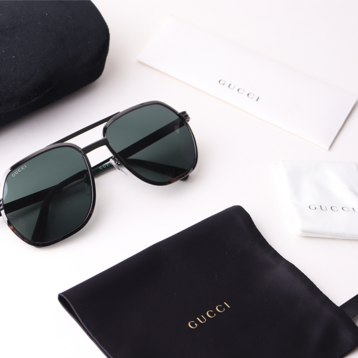 Lentes de sol Gucci GG0981S Gris Originales para Caballero - Imagen 4