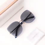 Lente Jimmy Choo Leti/s marco azul Original Dama - Imagen 7