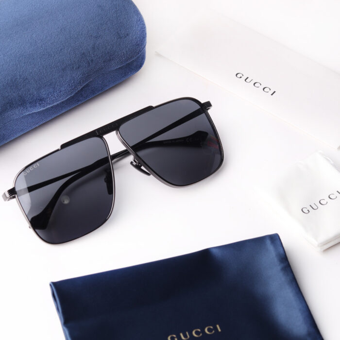 Lentes De Sol Gucci GG0840S 001 Original Caballero - Imagen 4