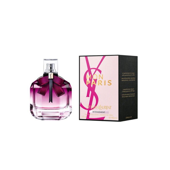 Mon Paris Intensement Yves Saint Laurent EDP Intense 90 ml Original Dama - Imagen 2