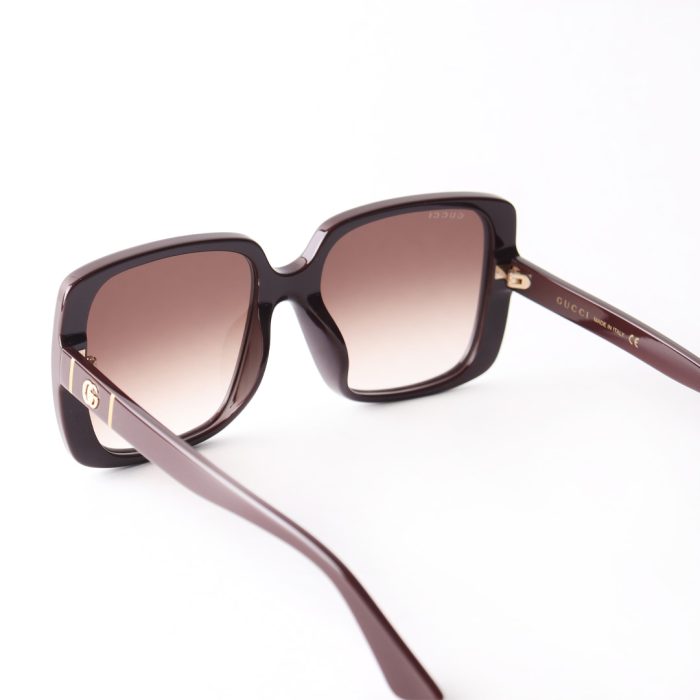 Lente Gucci GG0632SA 003 Tono Vino Original Dama - Imagen 4