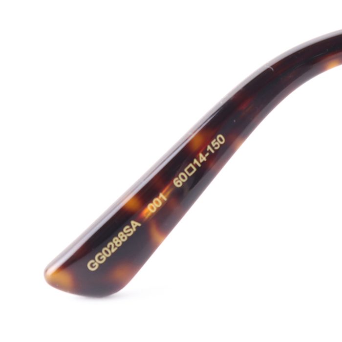 Lentes de sol Gucci GG0288SA 001 Originales para Caballero - Imagen 6