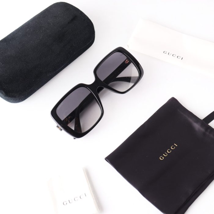 Lentes de sol Gucci GG0632S 001 Negro Originales para Dama - Imagen 7