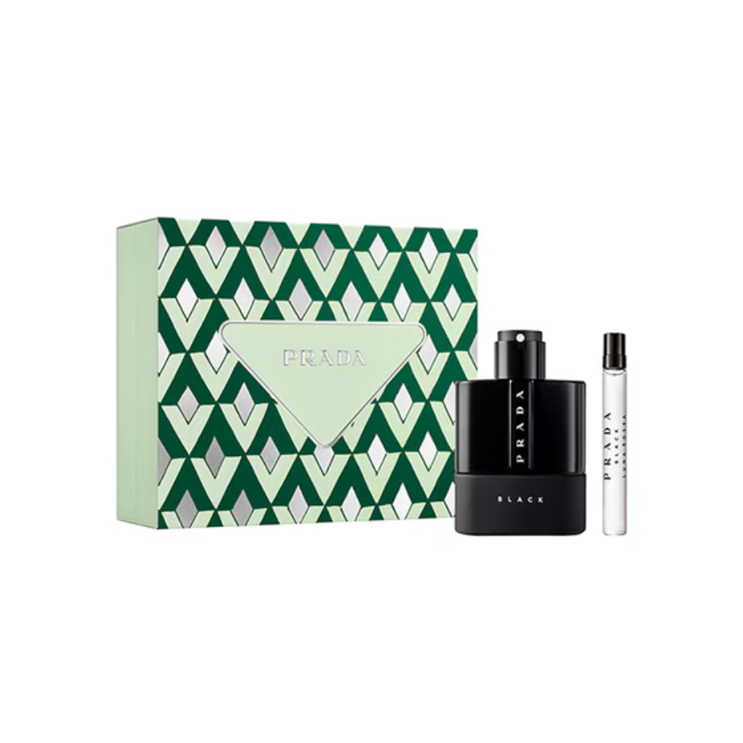 Set Prada Black Set Prada Luna Rossa Black 100ml EDP + 10ml EDP Caballero - Imagen 1