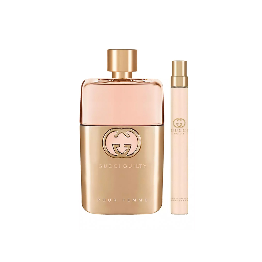Set Travel Gucci Guilty Set Travel Gucci Guilty EDP 90 ml + 10 ml EDP Pour Femme - Imagen 1